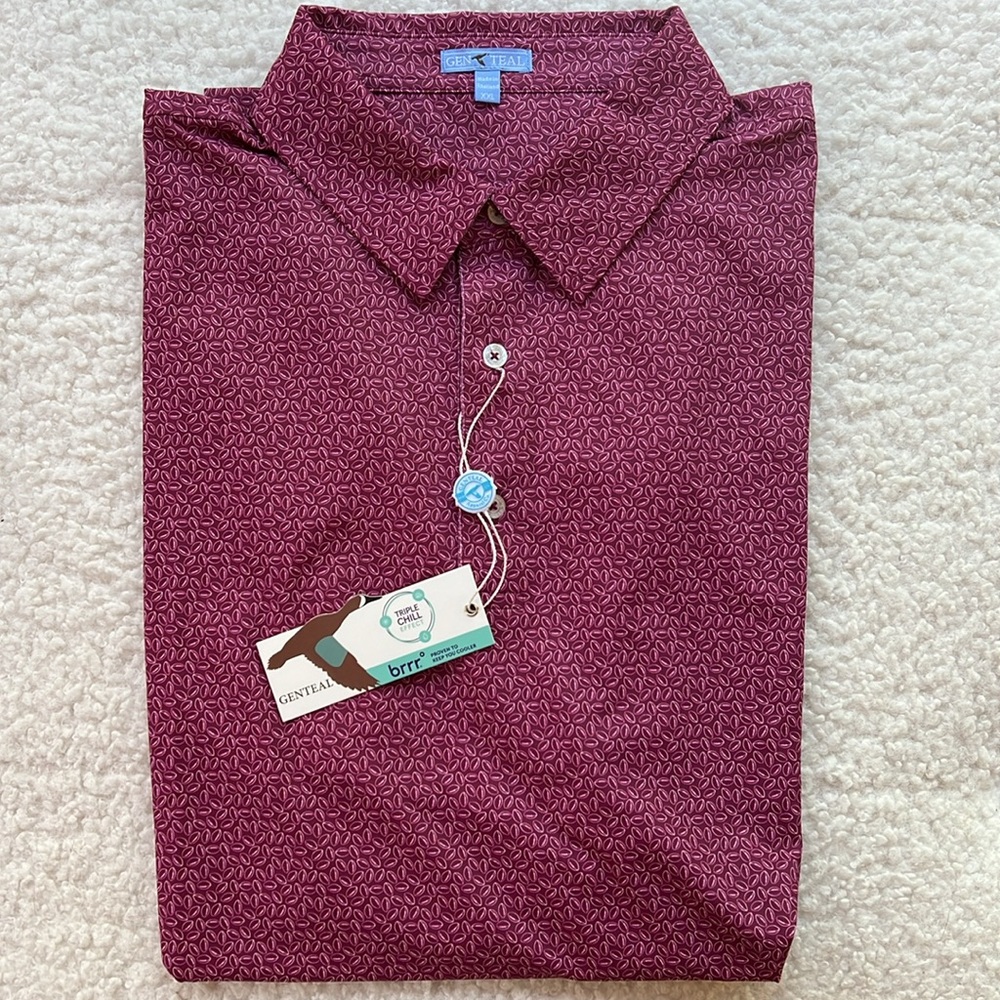 GENTEAL Men’s Brrr Golf Performance Polo